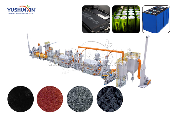 How does a black mass recovery process cut waste disposal costs for industrial companies?